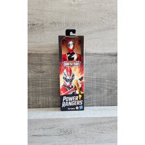 Power Rangers 12" Dino Fury Red Ranger Action Figure Brand New